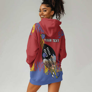 Personalized Umhlanga Reed Dance Hoodie Dress Eswatini Heritage - African Pride