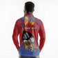 Personalized Umhlanga Reed Dance Long Sleeve Polo Shirt Eswatini Heritage - African Pride