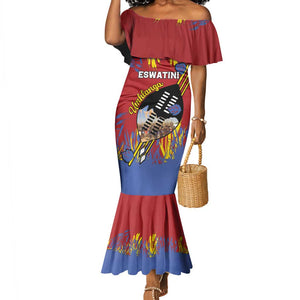 Personalized Umhlanga Reed Dance Mermaid Dress Eswatini Heritage - African Pride