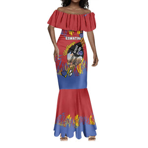 Personalized Umhlanga Reed Dance Mermaid Dress Eswatini Heritage - African Pride