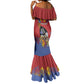 Personalized Umhlanga Reed Dance Mermaid Dress Eswatini Heritage - African Pride