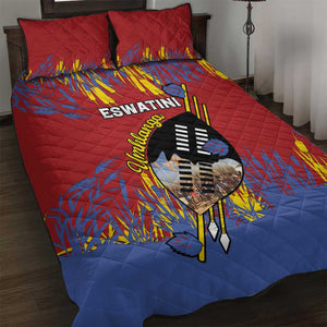 Umhlanga Reed Dance Quilt Bed Set Eswatini Heritage - African Pride