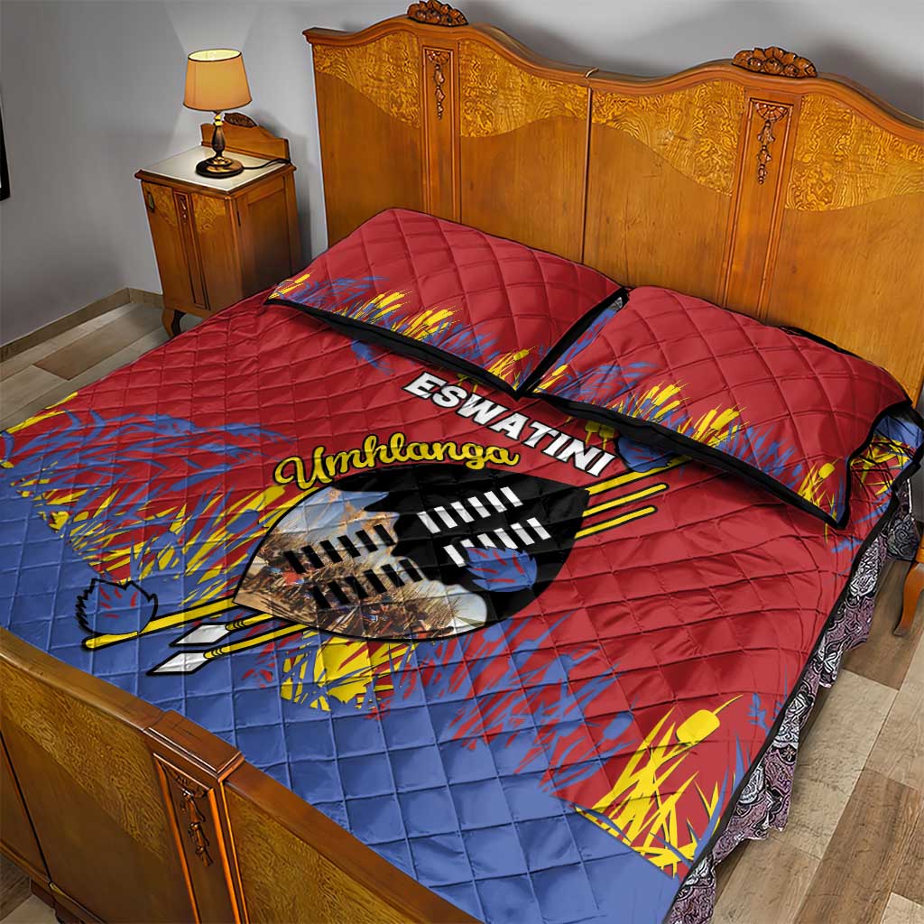 Umhlanga Reed Dance Quilt Bed Set Eswatini Heritage - African Pride