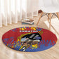 Umhlanga Reed Dance Round Carpet Eswatini Heritage - African Pride