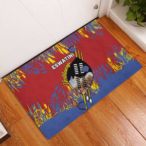 Umhlanga Reed Dance Rubber Doormat Eswatini Heritage - African Pride