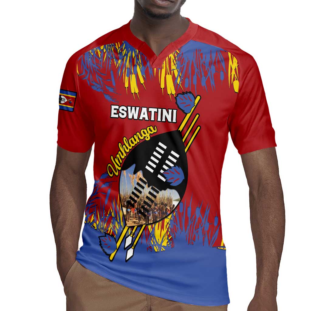Personalized Umhlanga Reed Dance Rugby Jersey Eswatini Heritage - African Pride