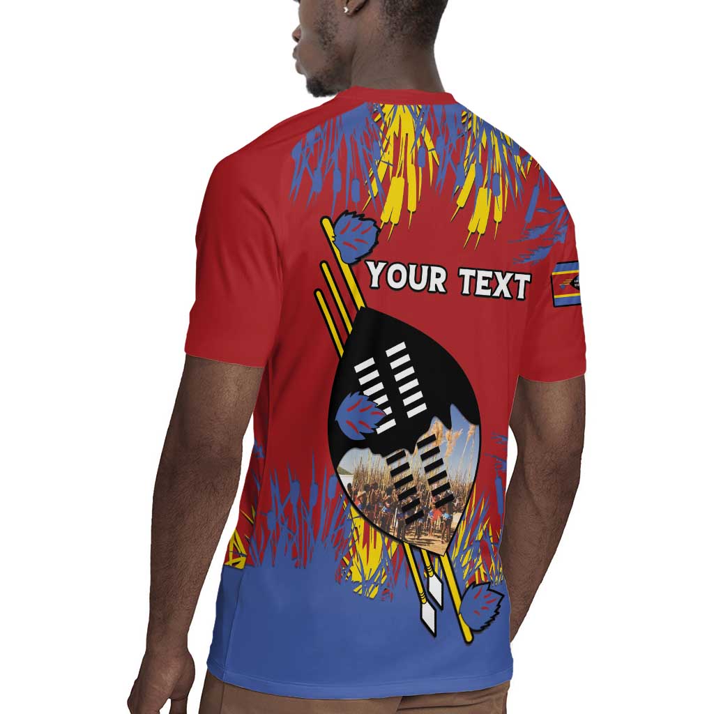 Personalized Umhlanga Reed Dance Rugby Jersey Eswatini Heritage - African Pride