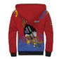 Personalized Umhlanga Reed Dance Sherpa Hoodie Eswatini Heritage - African Pride
