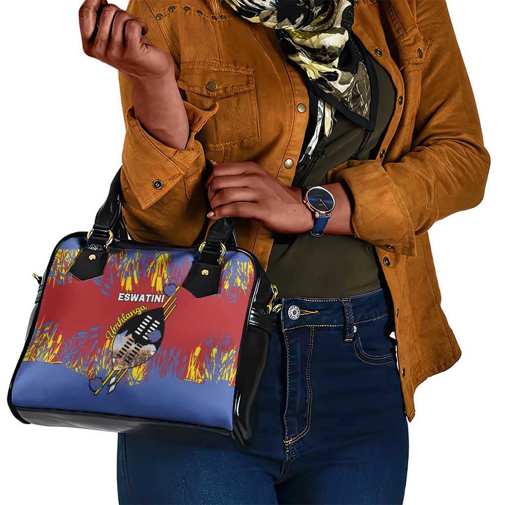 Umhlanga Reed Dance Shoulder Handbag Eswatini Heritage - African Pride