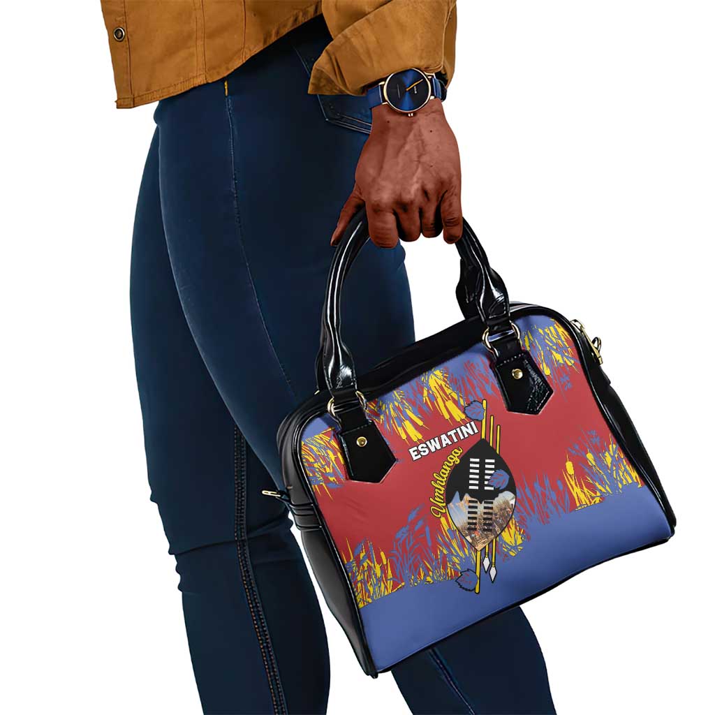 Umhlanga Reed Dance Shoulder Handbag Eswatini Heritage - African Pride
