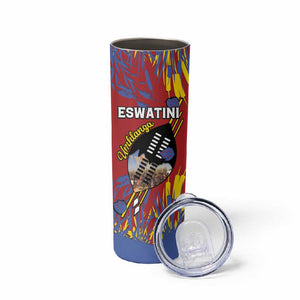 Personalized Umhlanga Reed Dance Skinny Tumbler Eswatini Heritage - African Pride