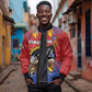 Personalized Umhlanga Reed Dance Sleeve Zip Bomber Jacket Eswatini Heritage - African Pride