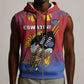 Personalized Umhlanga Reed Dance Sleeveless Zip Hoodie Eswatini Heritage - African Pride