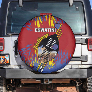 Umhlanga Reed Dance Spare Tire Cover Eswatini Heritage - African Pride