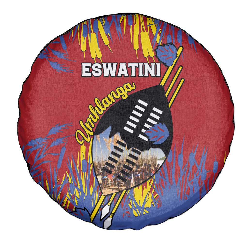 Umhlanga Reed Dance Spare Tire Cover Eswatini Heritage - African Pride