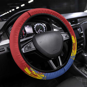 Umhlanga Reed Dance Steering Wheel Cover Eswatini Heritage - African Pride