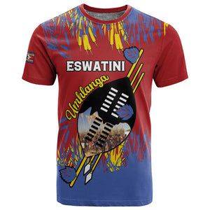 Personalized Umhlanga Reed Dance T shirt Eswatini Heritage - African Pride
