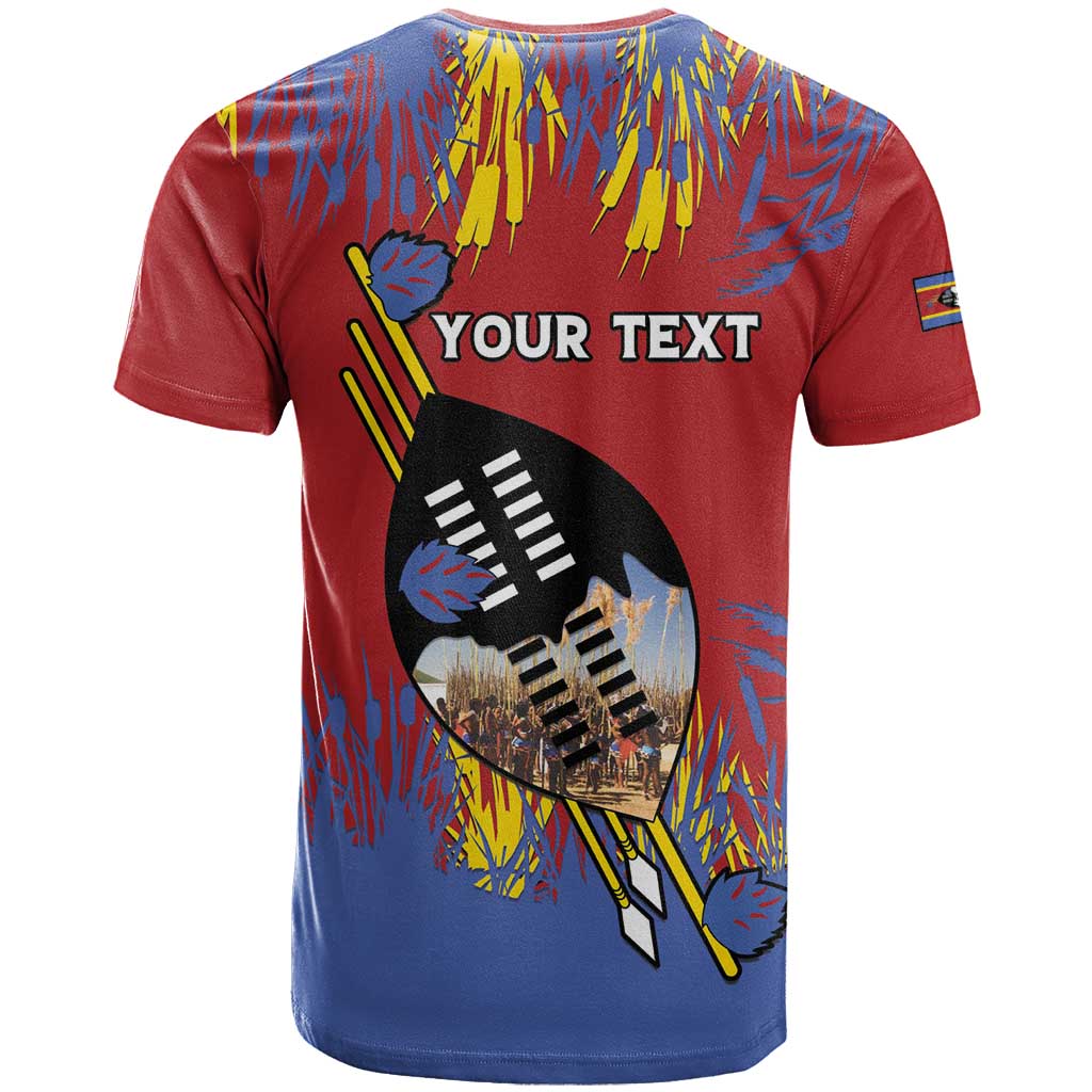 Personalized Umhlanga Reed Dance T shirt Eswatini Heritage - African Pride