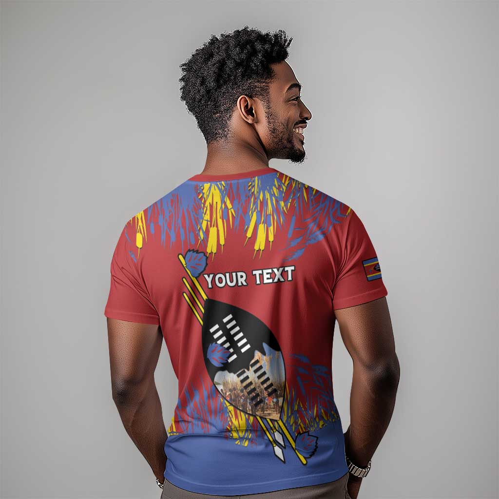 Personalized Umhlanga Reed Dance T shirt Eswatini Heritage - African Pride