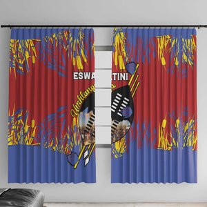 Umhlanga Reed Dance Window Curtain Eswatini Heritage - African Pride