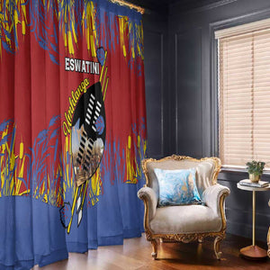 Umhlanga Reed Dance Window Curtain Eswatini Heritage - African Pride