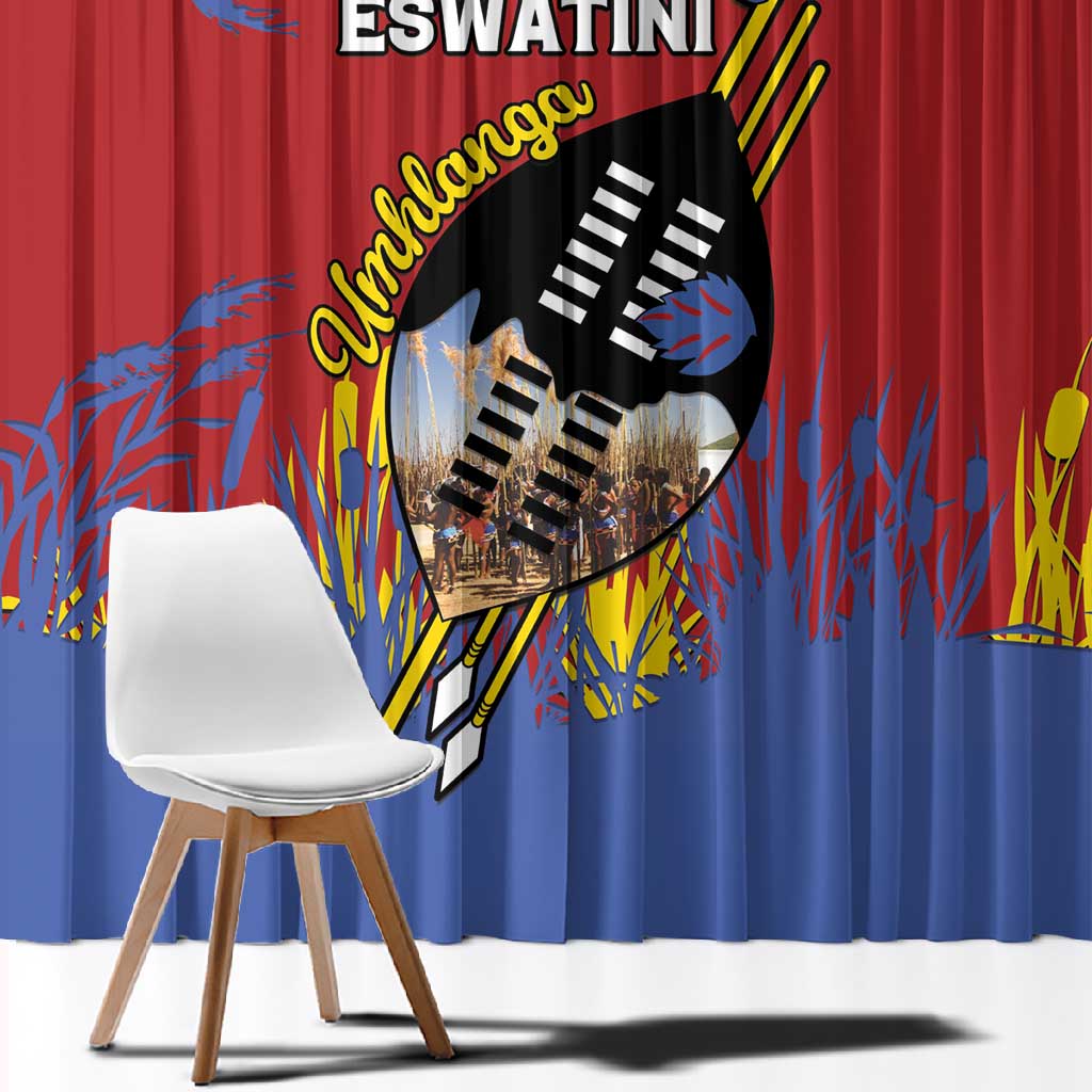 Umhlanga Reed Dance Window Curtain Eswatini Heritage - African Pride