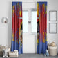 Umhlanga Reed Dance Window Curtain Eswatini Heritage - African Pride