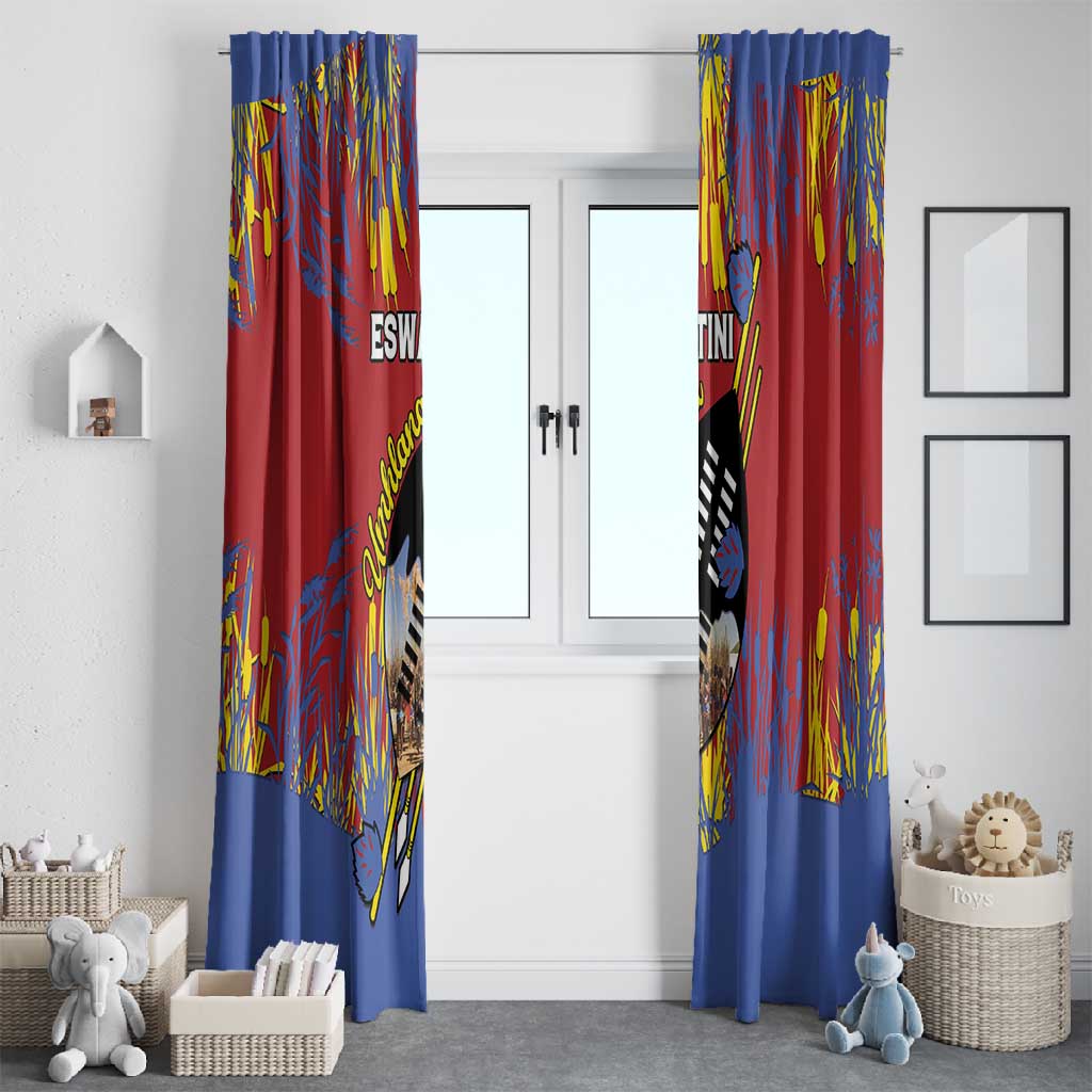 Umhlanga Reed Dance Window Curtain Eswatini Heritage - African Pride