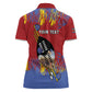 Personalized Umhlanga Reed Dance Women Polo Shirt Eswatini Heritage - African Pride