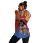 Personalized Umhlanga Reed Dance Women Racerback Tank Eswatini Heritage - African Pride