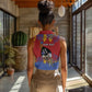 Personalized Umhlanga Reed Dance Women Sleeveless Polo Shirt Eswatini Heritage - African Pride