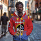 Personalized Umhlanga Reed Dance Zip Hoodie Eswatini Heritage - African Pride