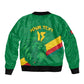 Custom Cameroon Basketball Bomber Jacket Go Indomitable Lions - African Pride