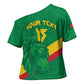 Custom Cameroon Basketball Cross Shoulder Shirt Go Champions Indomitable Lions
