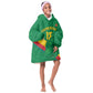 Custom Cameroon Basketball Kid Wearable Blanket Hoodie Go Indomitable Lions - African Pride