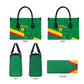 Custom Cameroon Basketball Leather Bag Go Champions Indomitable Lions