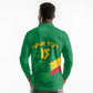 Custom Cameroon Basketball Long Sleeve Polo Shirt Go Indomitable Lions - African Pride