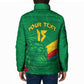 Custom Cameroon Basketball Padded Jacket Go Champions Indomitable Lions