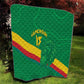 Custom Cameroon Basketball Quilt Go Indomitable Lions - African Pride