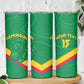 Custom Cameroon Basketball Skinny Tumbler Go Indomitable Lions - African Pride