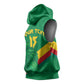 Custom Cameroon Basketball Sleeveless Hoodie Go Indomitable Lions - African Pride