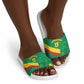 Custom Cameroon Basketball Slide Sandals Go Champions Indomitable Lions
