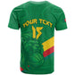Custom Cameroon Basketball T shirt Go Indomitable Lions - African Pride