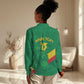Custom Cameroon Basketball Women Casual Shirt Go Indomitable Lions - African Pride