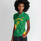 Custom Cameroon Basketball Women Polo Shirt Go Indomitable Lions - African Pride