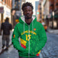 Custom Cameroon Basketball Zip Hoodie Go Indomitable Lions - African Pride