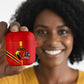 Uganda Basketball AirPods Case Go Silverbacks