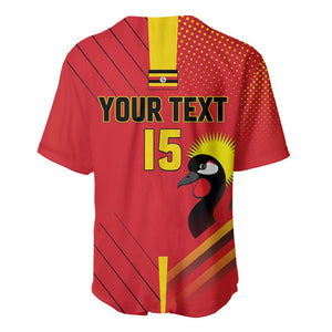 Custom Uganda Basketball Baseball Jersey Go Champions Silverbacks - African Pride