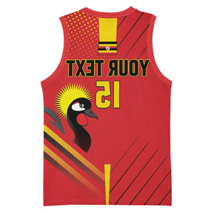 Custom Uganda Basketball Basketball Jersey Go Champions Silverbacks - African Pride