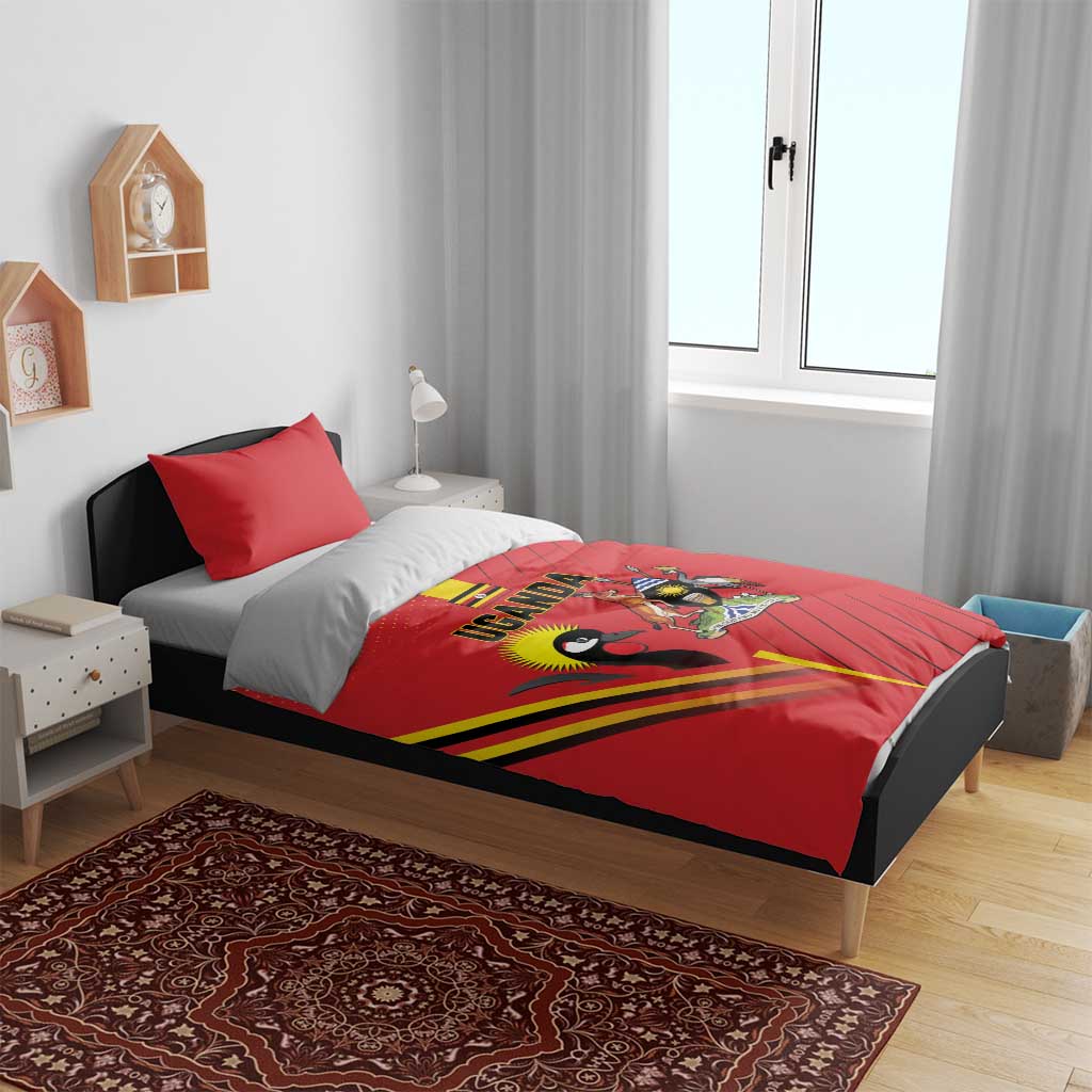 Uganda Basketball Bedding Set Go Champions Silverbacks - African Pride